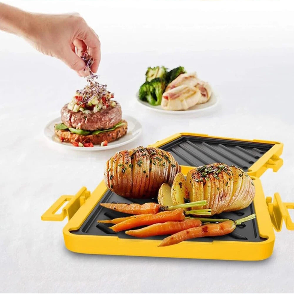 Toasted Sandwich Maker Microwavable Machine Waffle Maker Microwave Oven Toastie