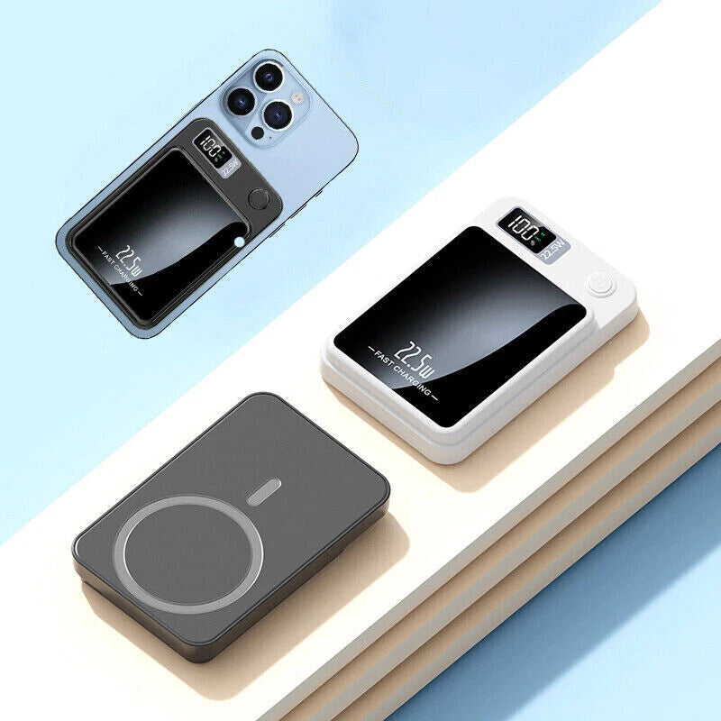 Magsafe Power Bank Wireless Charger Magnetic Battery Pack for iPhone Samsung UK