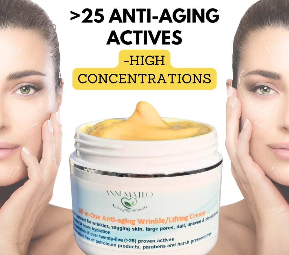 Peptide Cream Matrixyl Pepha Tight Syn-Coll ALA Deanol MSM CoQ10 D3PA hyaluronic