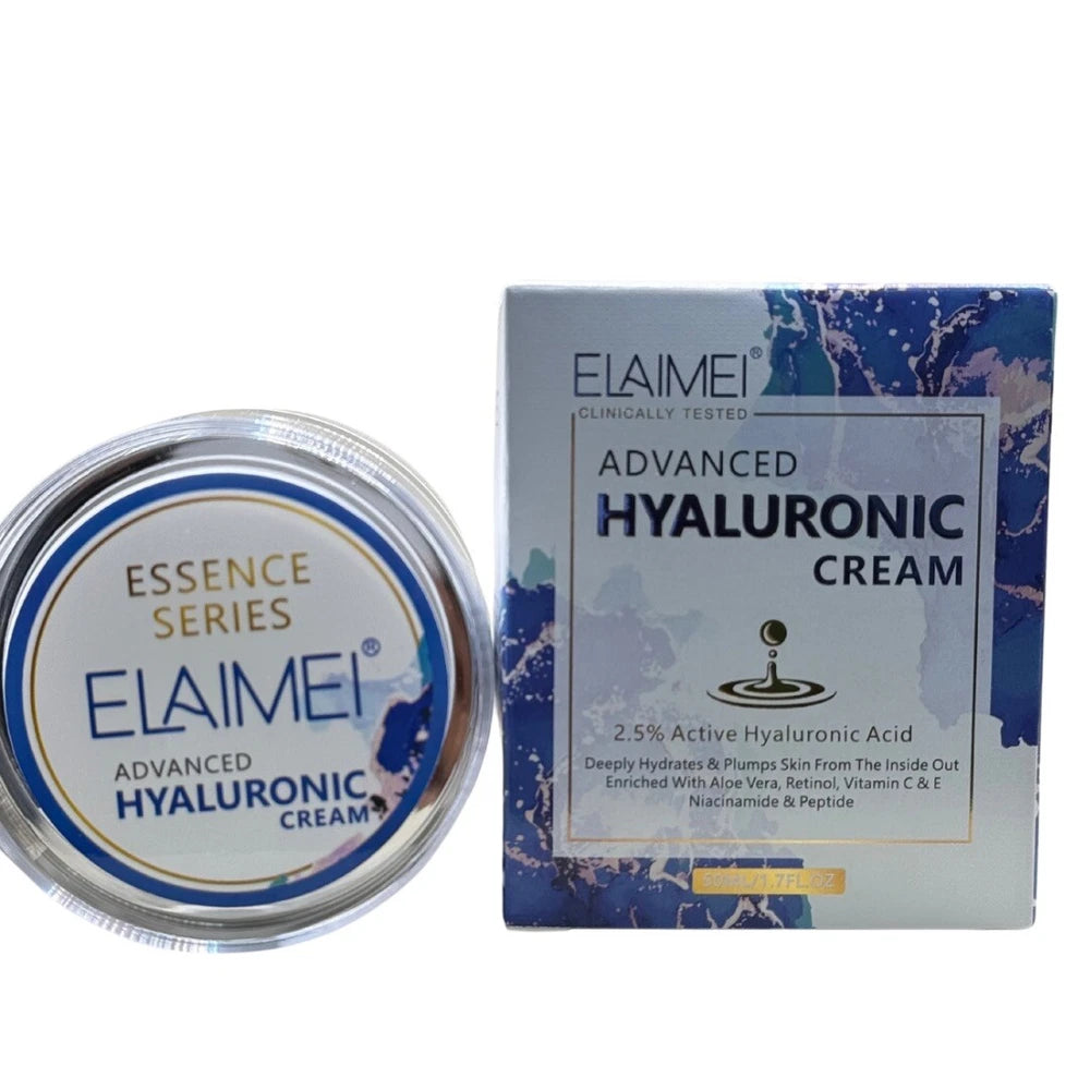 face cream Hyaluronic Acid Anti-Aging Wrinkles Blemishes Vitamin C E Retinol