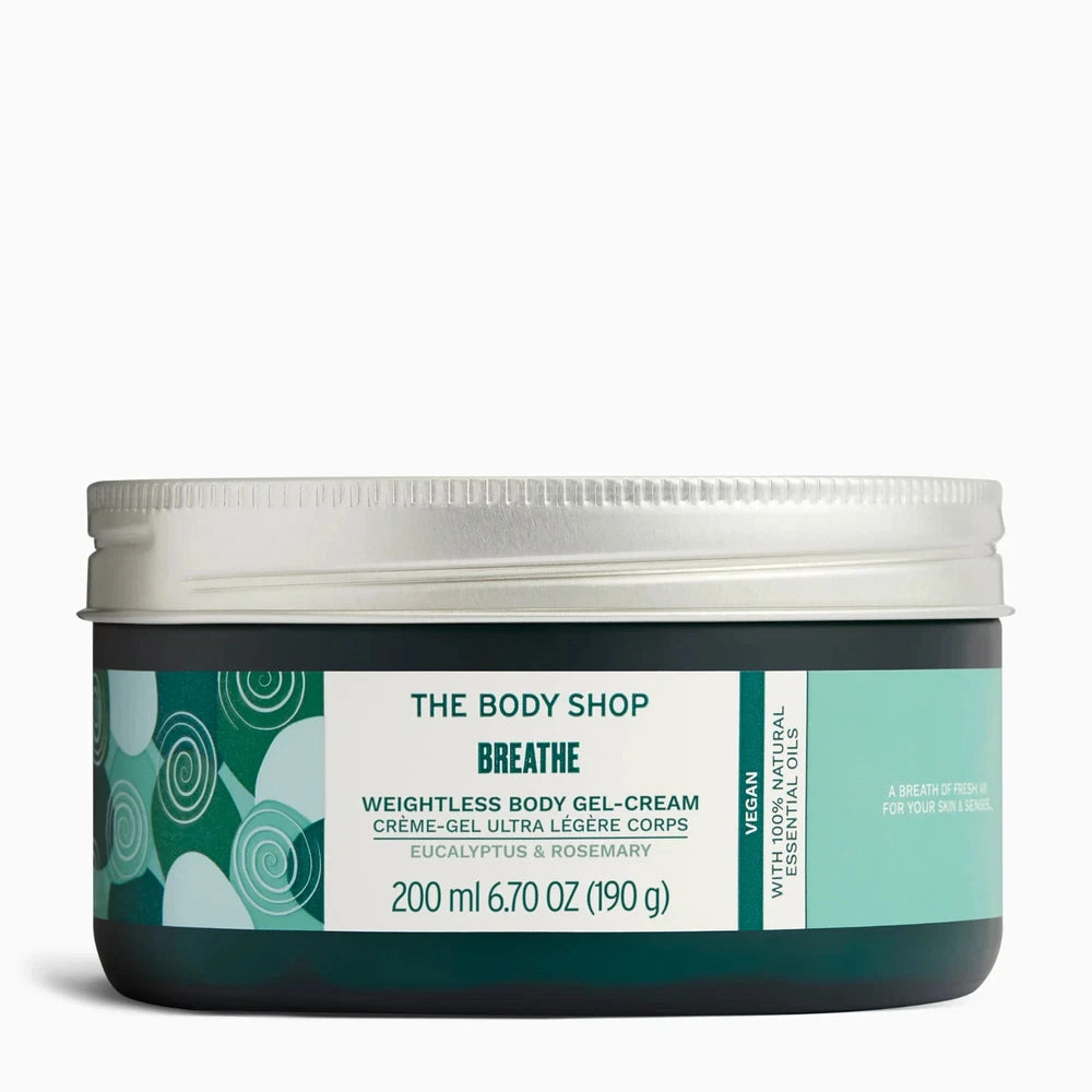 THE Body Shop Breathe Weightless Body Gel Cream 200ML New
