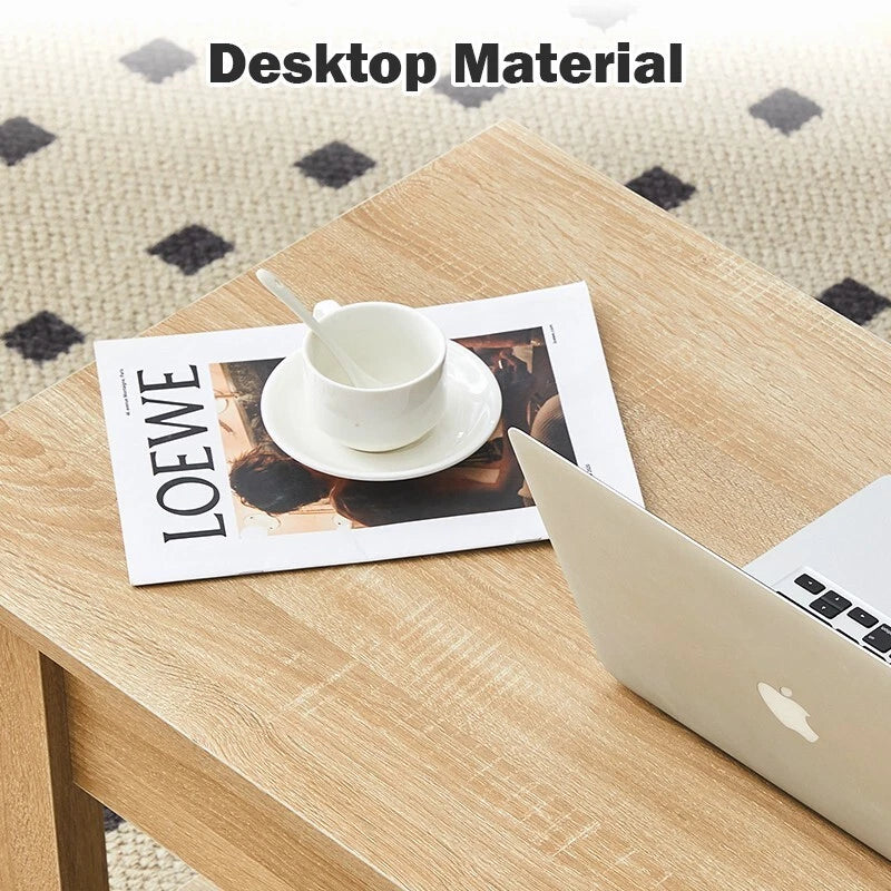 Lift Up Top Coffee Table Modern  Desk Hidden Storage Bottom Shelf 100*50*55cm