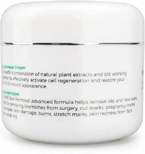 Scar Removal Cream New & Appearance of Old Scars Surgery, Stretch Marks, Acne,