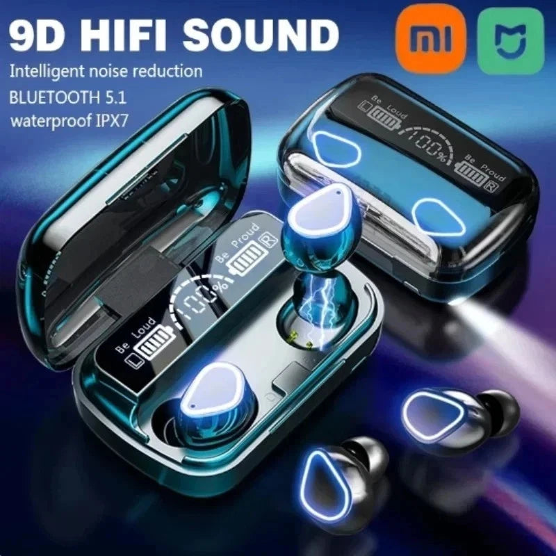 Bluetooth Wireless Headphones TWS Earphones Mini In-Ear Pods For Android iPhone