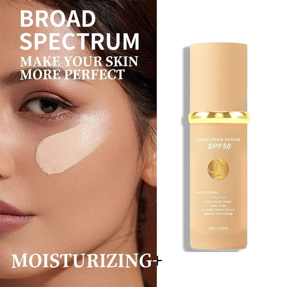 4 in 1 Foundation Liquid- Hydrating Medium Full Coverage Concealer SPF 50+2025