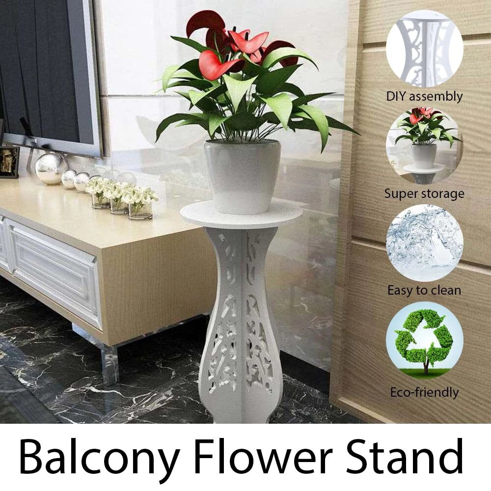 Small Wooden Round Side Table Beside Tea Coffee Lamp Plant Rack Stand Home Decor