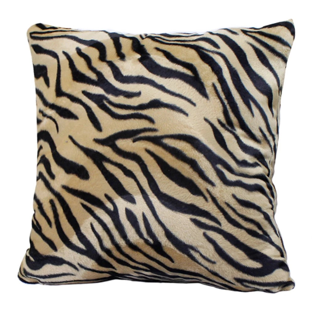 12-28" Leopard Tiger Zebra Print Soft Plush Cushion Cover Pillow Case Home Decor