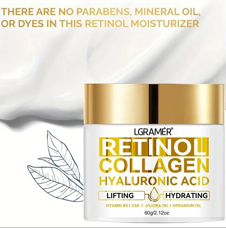 Retinol Collagen Anti-Ageing with Hyaluronic acid Cream 60g
