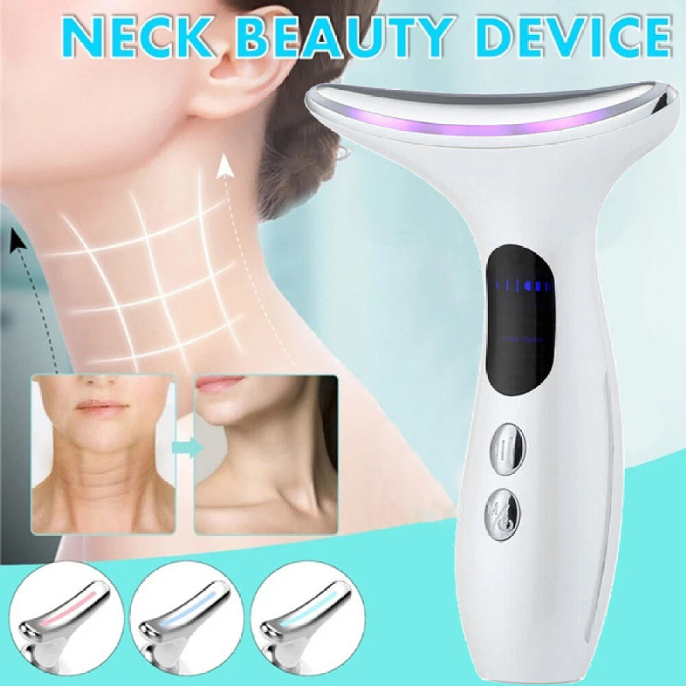 Skin Tightening Machine RF LED Light Photon Therapy Face Massager Facial Beauty