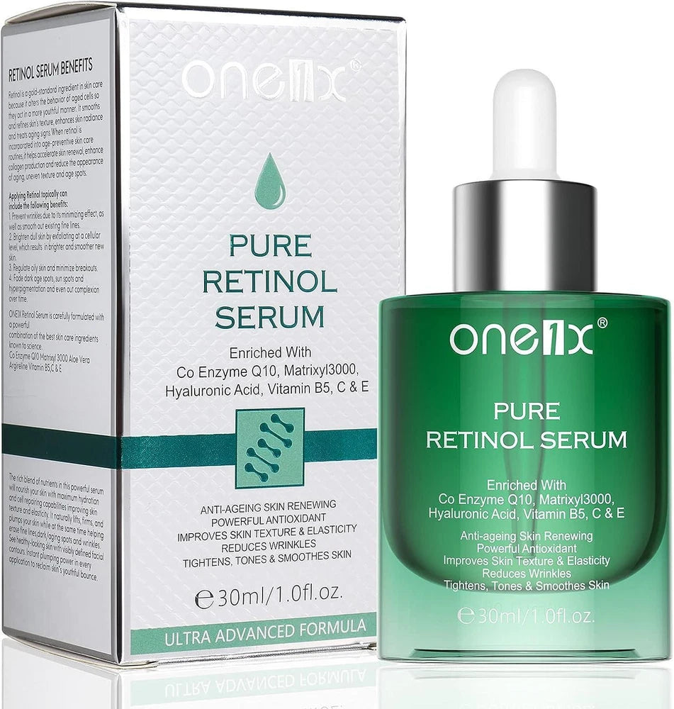 ADVANCED RETINOL SERUM with Vitamin C, Hyaluronic Acid Anti-Aging Skincare Cream