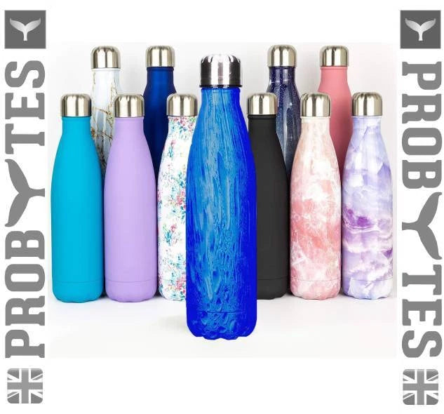 Stainless Steel Water Bottle Double Walled Vacuum Insulated Thermal Flask Sports