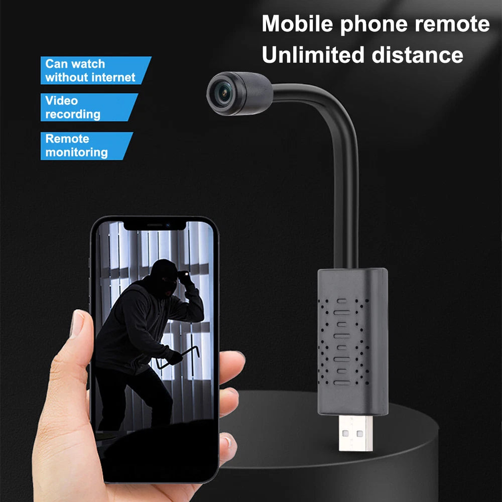 Mini Wireless Wifi IP Camera 1080P HD Home Security Night Vision Cam