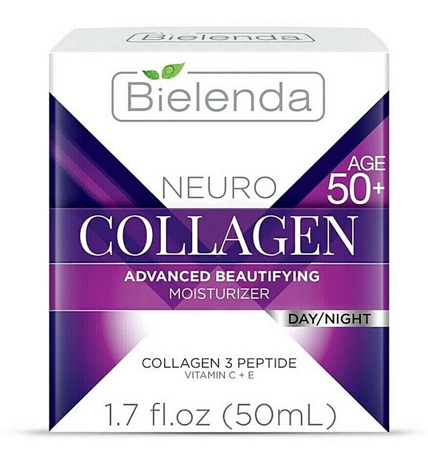 Bielenda Neuro Collagen Lifting Anti Wrinkle Face Cream 50+ Day Night 50ml