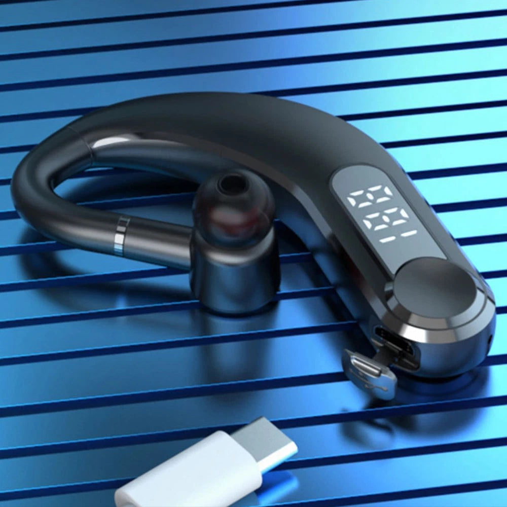 Wireless Earphones Bluetooth Headphones Sports Ear Hook Running Bass Earbuds