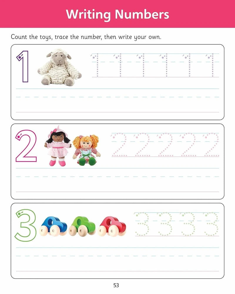 Handwriting Workbook – Pen Control Ages 4 5 Reception Books Early Learning Book