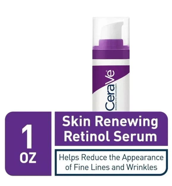 2X CeraVe Skin Renewing Retinol Resurfacing Hydrating Acid Serum Cream 30ml UK
