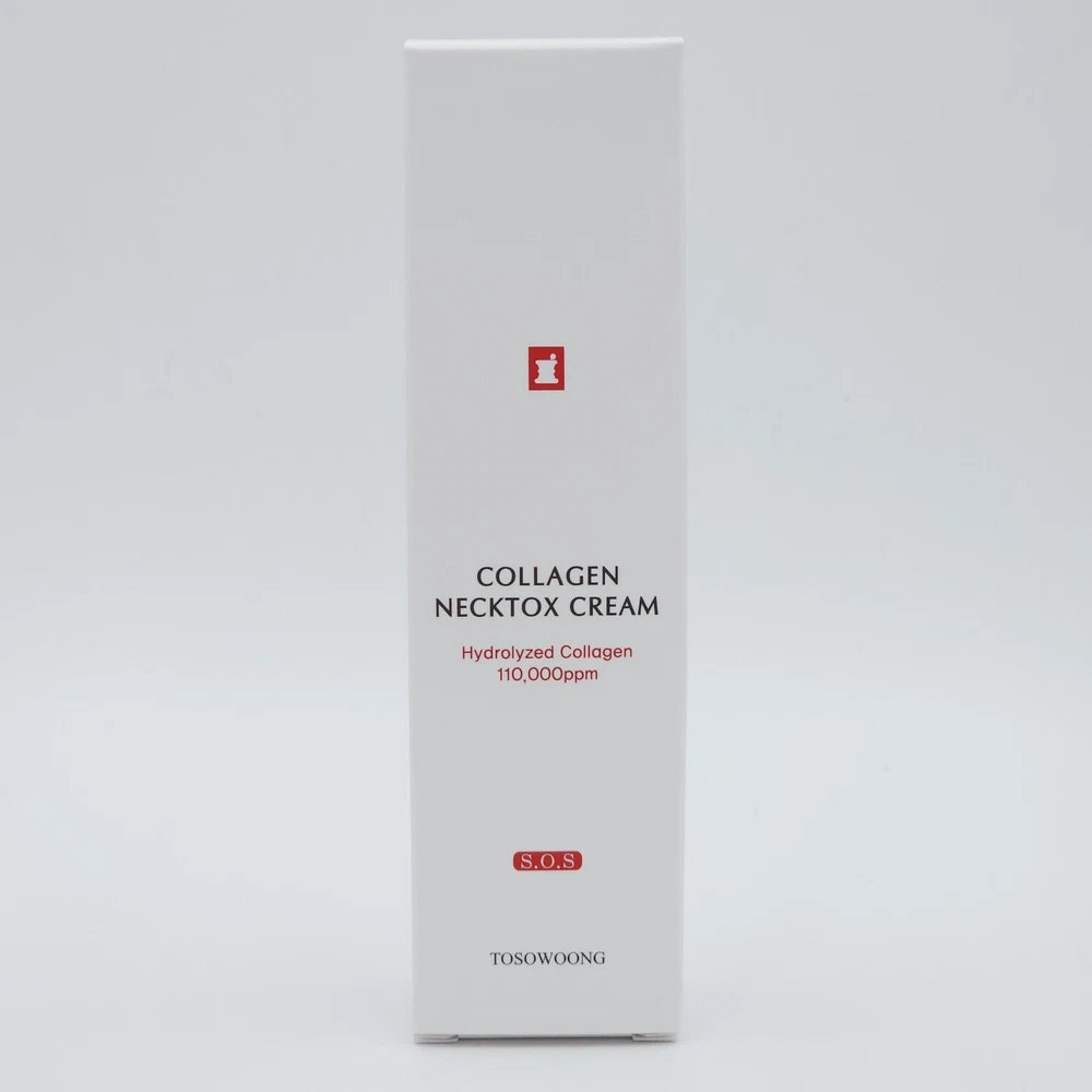 TOSOWOONG Collagen Necktox Cream 50ml Anti Wrinkle Moisturizing K-Beauty