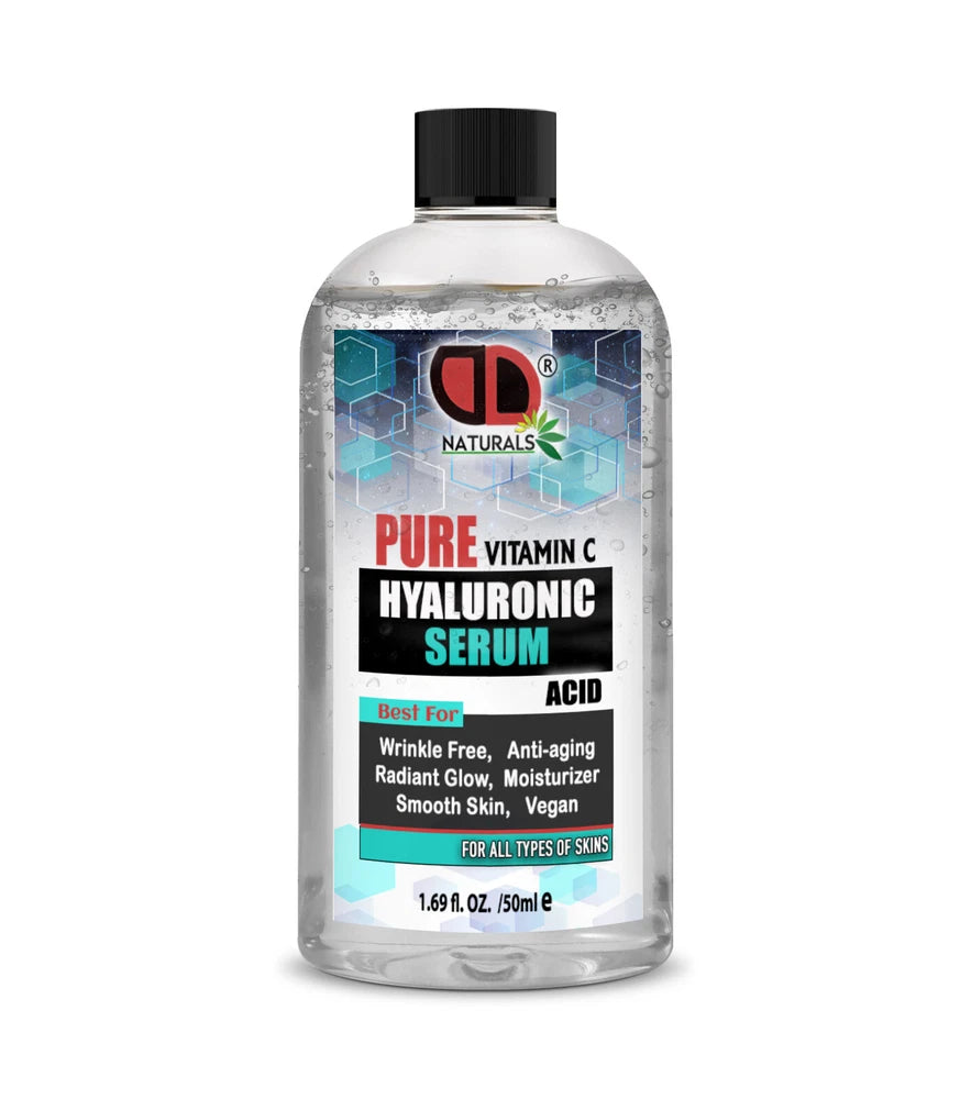 DD Hyaluronic Acid Serum Hydrating Anti Ageing Wrinkle Plumping Vitamin C