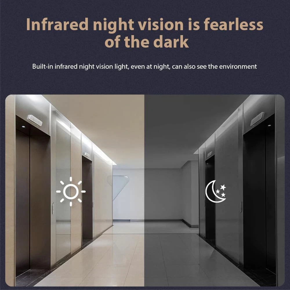 Wireless WiFi Video Doorbell Smart Camera Door Bell Ring Intercom Security UK