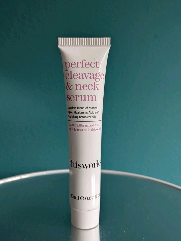This Works Mini Perfect Neck & Cleavage Serum 20ml New Foil-Sealed LIFTS & FIRMS