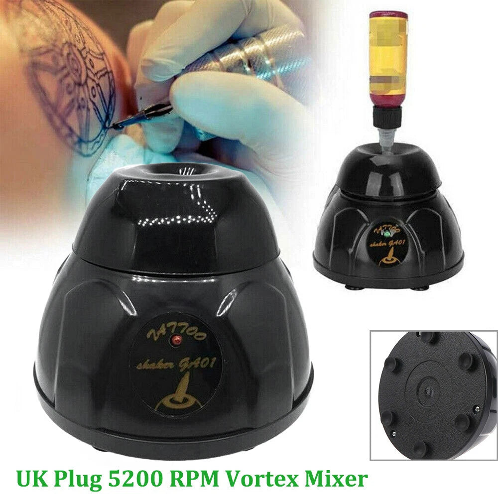 Mini Vortex Mixer Powerful 5200RPM Lab Touch Mode Paint Mixer Laboratory
