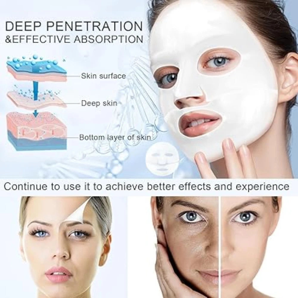 5X BIO COLLAGEN FACE MASK REAL DEEP FIRMING DEEP HYDRATING OVERNIGHT FACIAL MASK