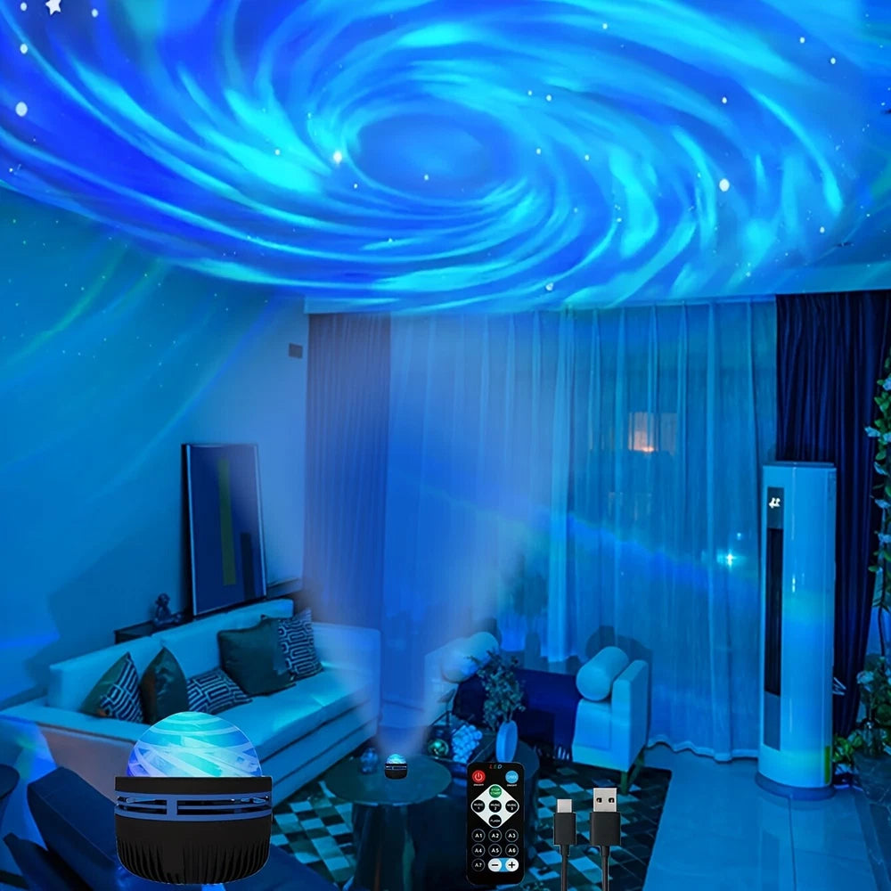 Galaxy Star Projector LED Night Light Starry Sky Projector Night Lamp Decor Gift