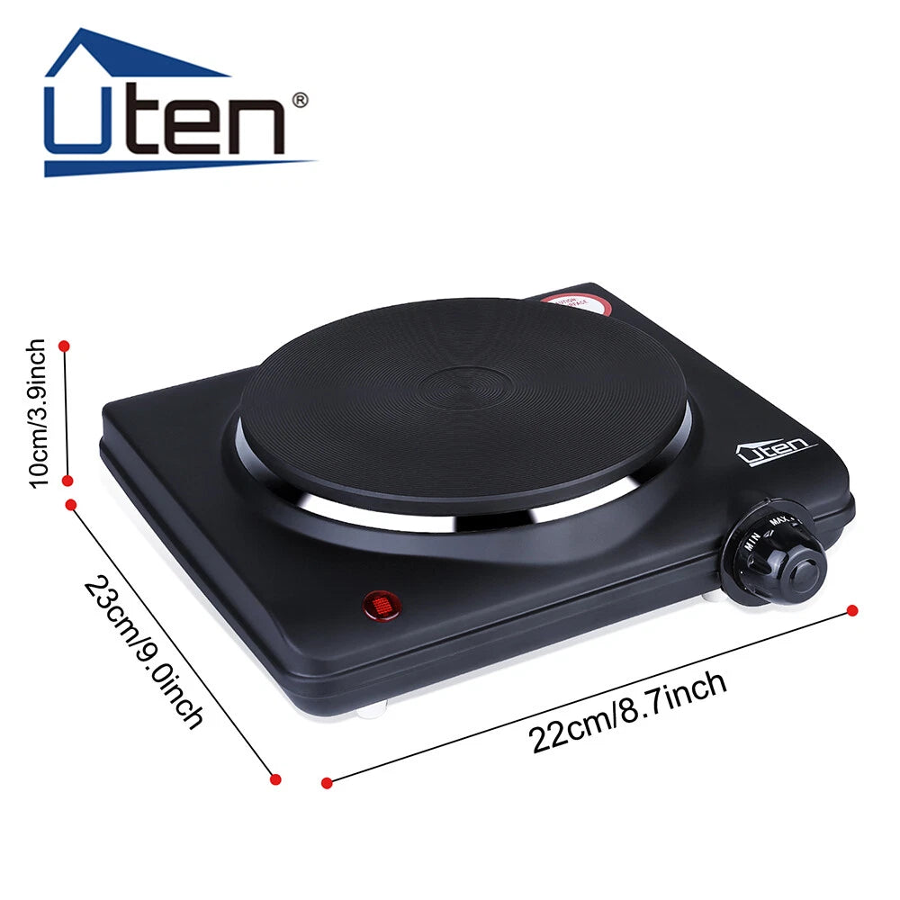 New Electric Hot Plate Portable Single Double Table Top Cooker Kitchen Hob Stove
