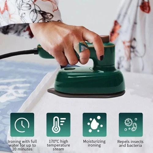 Professional Micro Steam Iron Travel Handheld Mini Iron Garment Steamer Portable