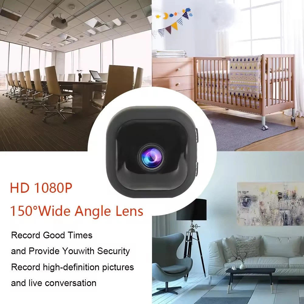 HD 1080P Wireless WiFi CCTV Indoor Outdoor Mini IP Camera Home Security Cam UK