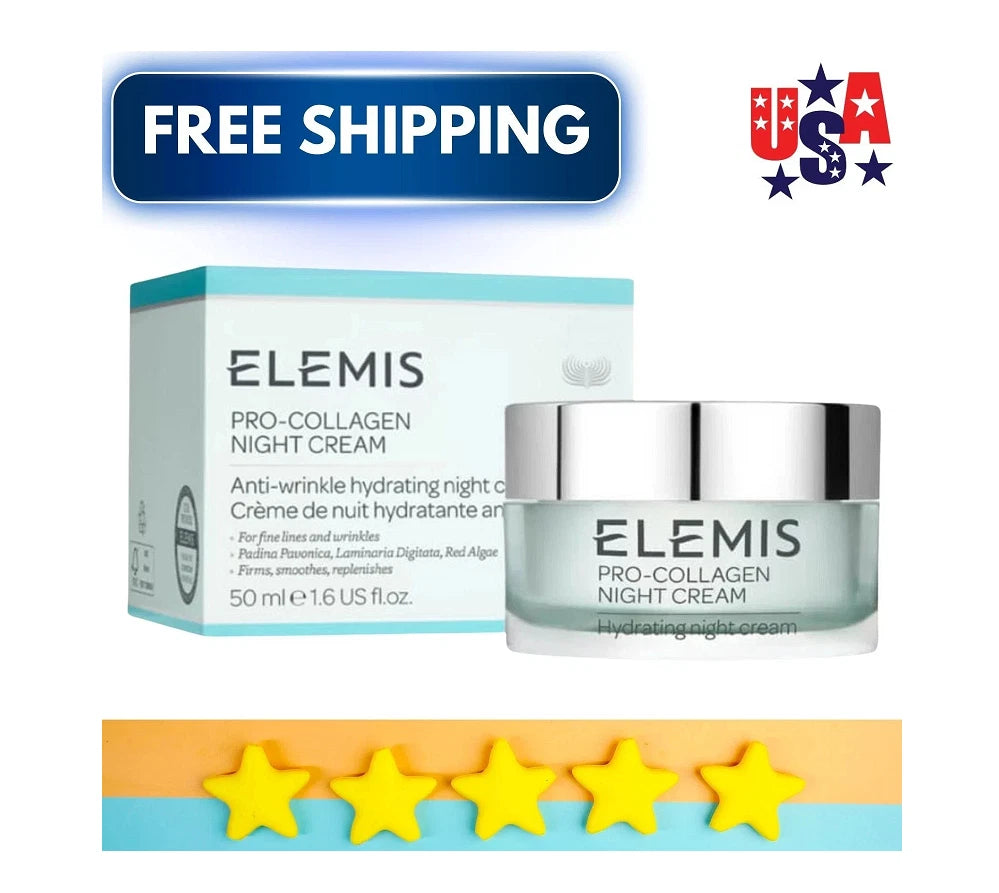 Genuine Elemis 50ml Night Cream, Pro-Collagen Formula. Ultimate Present