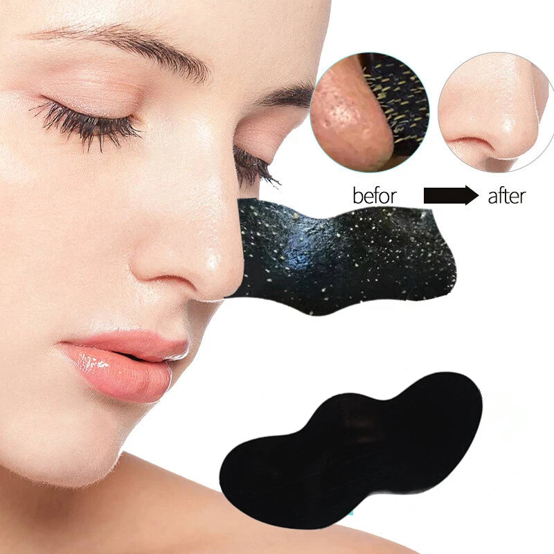 10pcs Nose Pore Strips Blackhead Removal Unclog Pores Smooth Deep Cleansing NEW