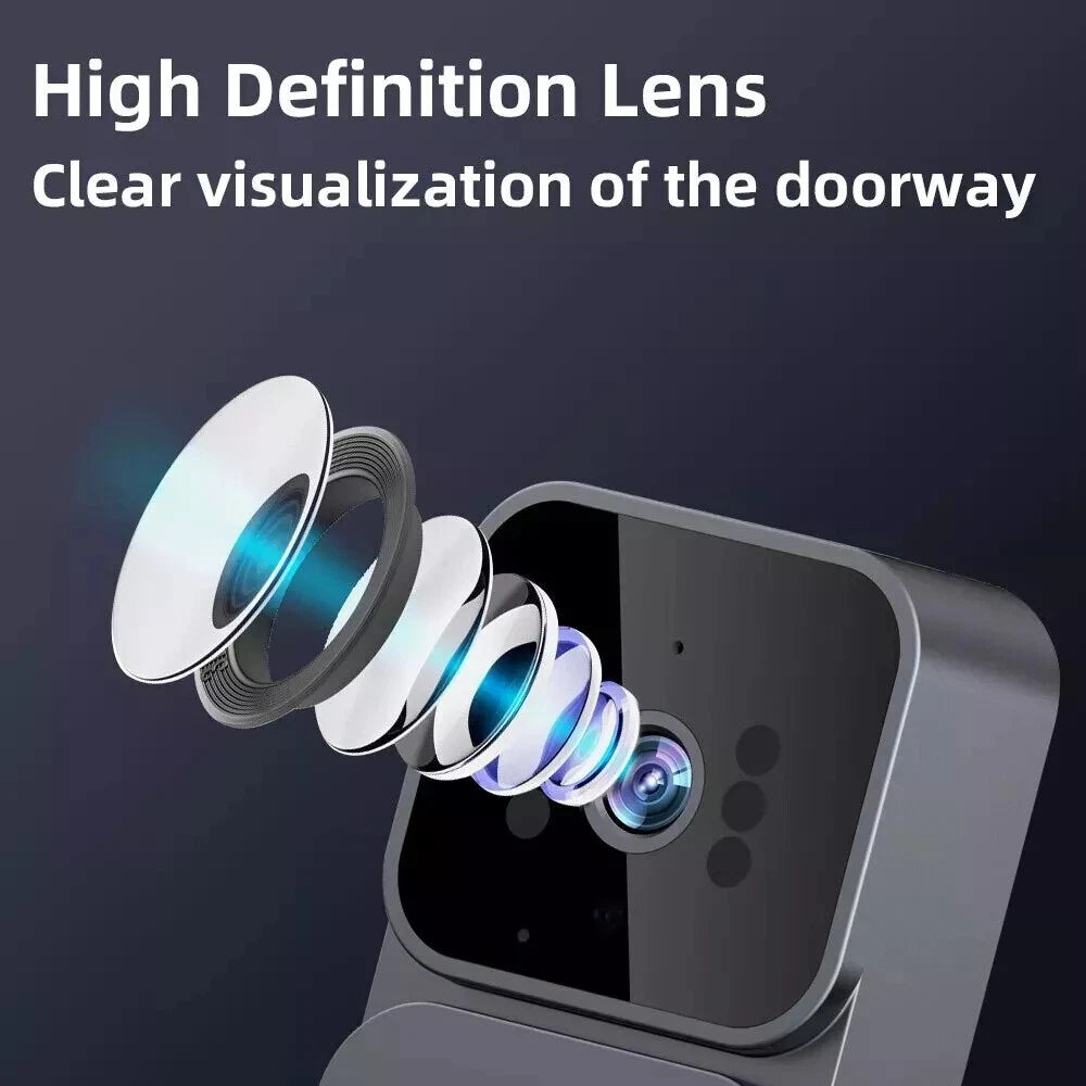 Wireless WiFi Video Doorbell Smart Phone Camera Door Bell Ring Intercom Security