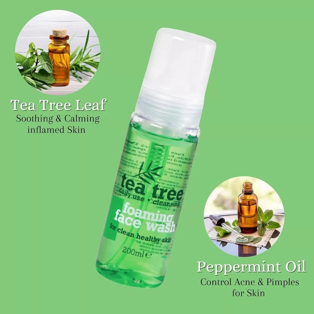 Tea Tree Foaming Face Wash 200Ml x 6