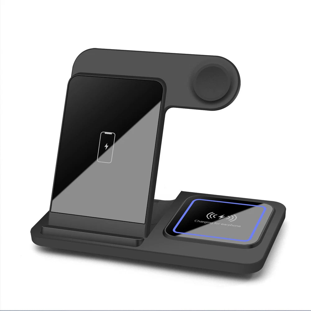 3in1 Wireless Charger Dock Charging Stand For Apple Watch Ultra 9 8 iPhone 16 15
