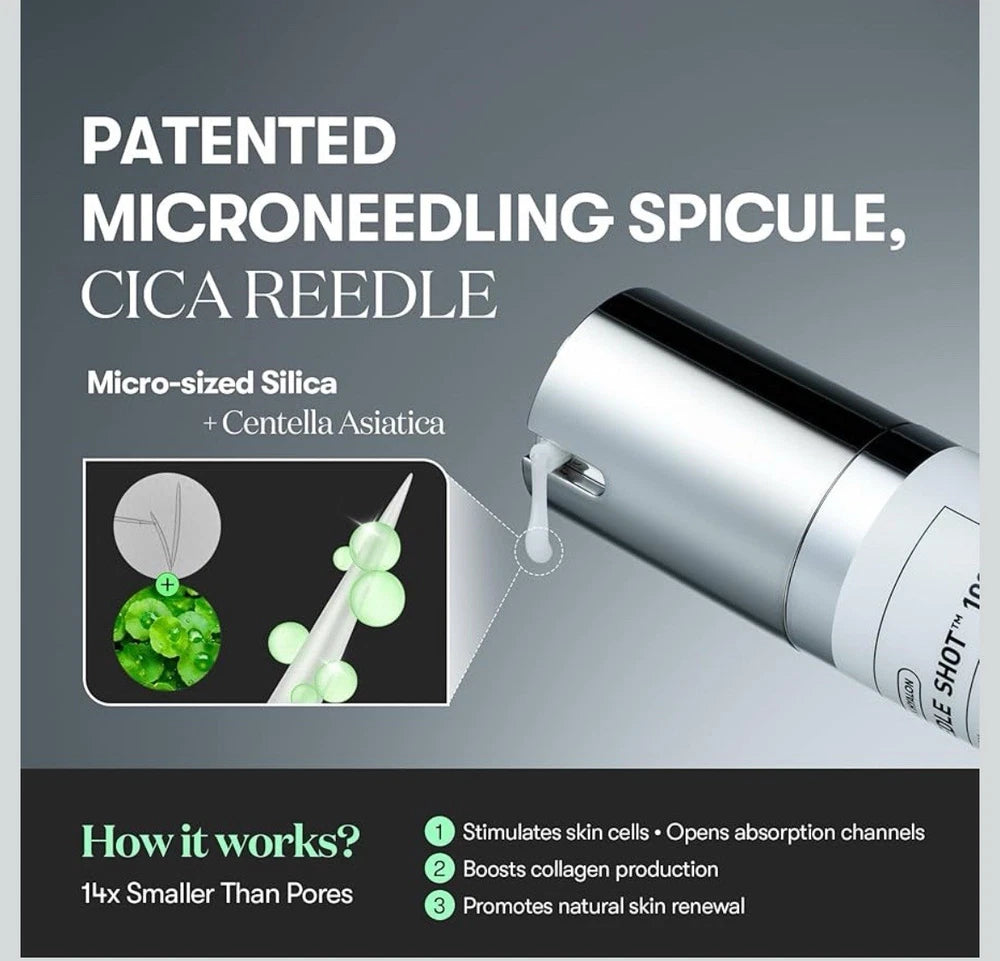 VT Cosmetics - CICA X HYALON - Reedle Shot 700 (570,000) 30mL /1oz