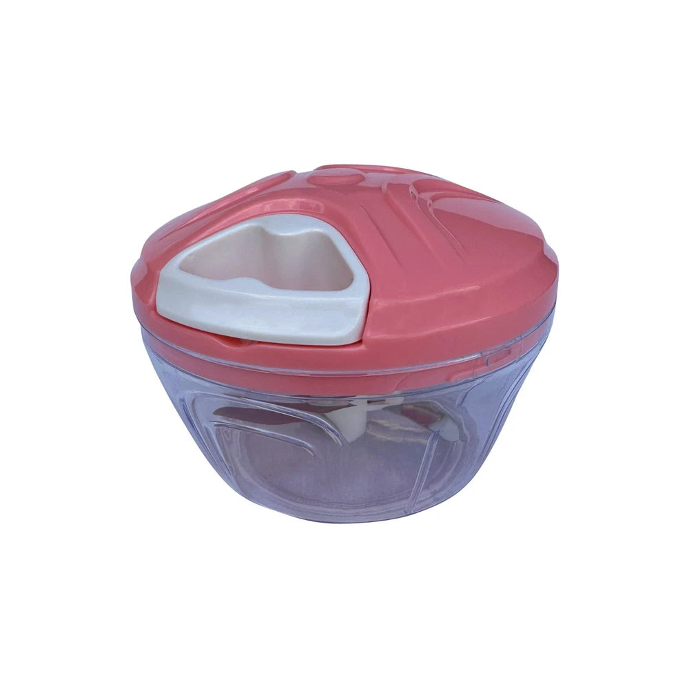 Vegetable Chopper Manual Pull Rope Vegetable Cutter Food Hand Held Dicer Slicer