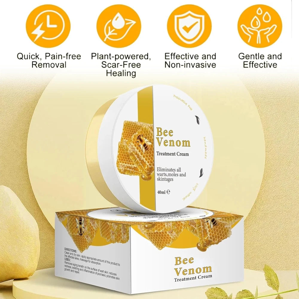 2Pcs Bee Venom Skin Treatment Cream, Bee Venom Cream, Skin Repair, Enric