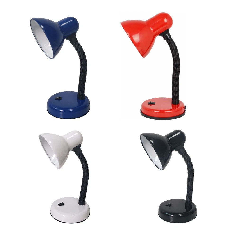 Study Desk Lamp Flexible Neck E27 40W Simple Design Study Work Room Home Light