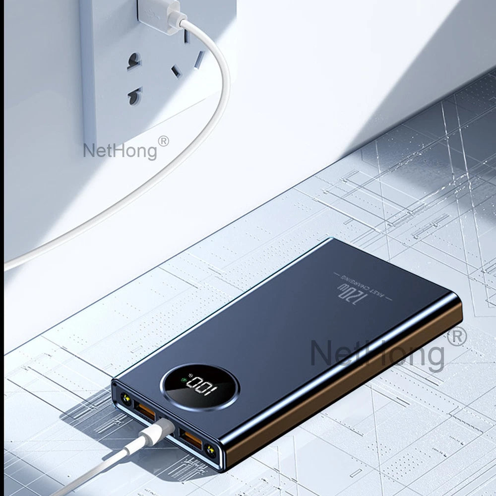 9000000mAh Power Bank Fast Charger Battery Pack Portable 4 USB for Mobile Phone.