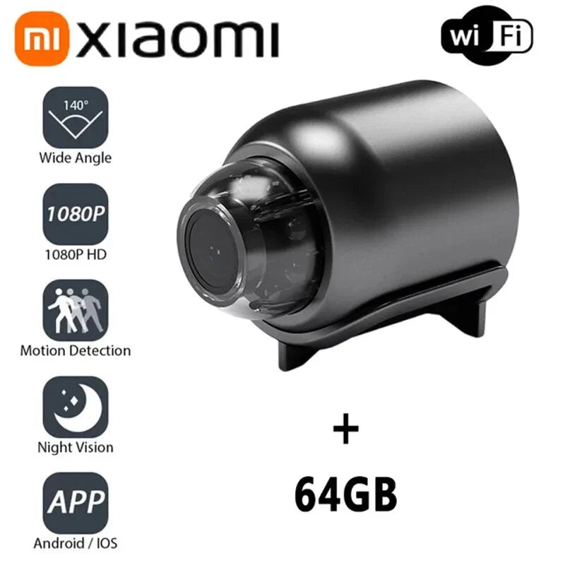 Mini 1080P HD Camera WiFi Wireless Home Security Camcorder Audio Video Recorder