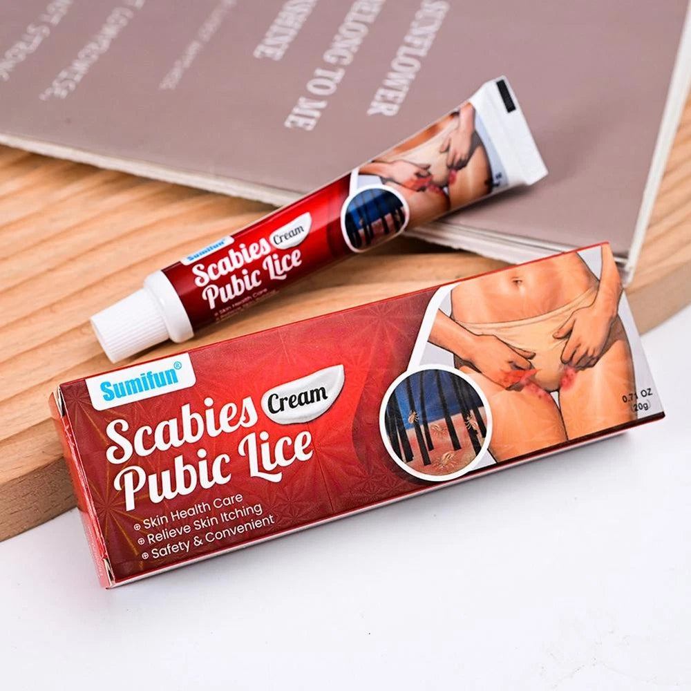 Sumifun Pubic Lice Anti-itch Cream -new