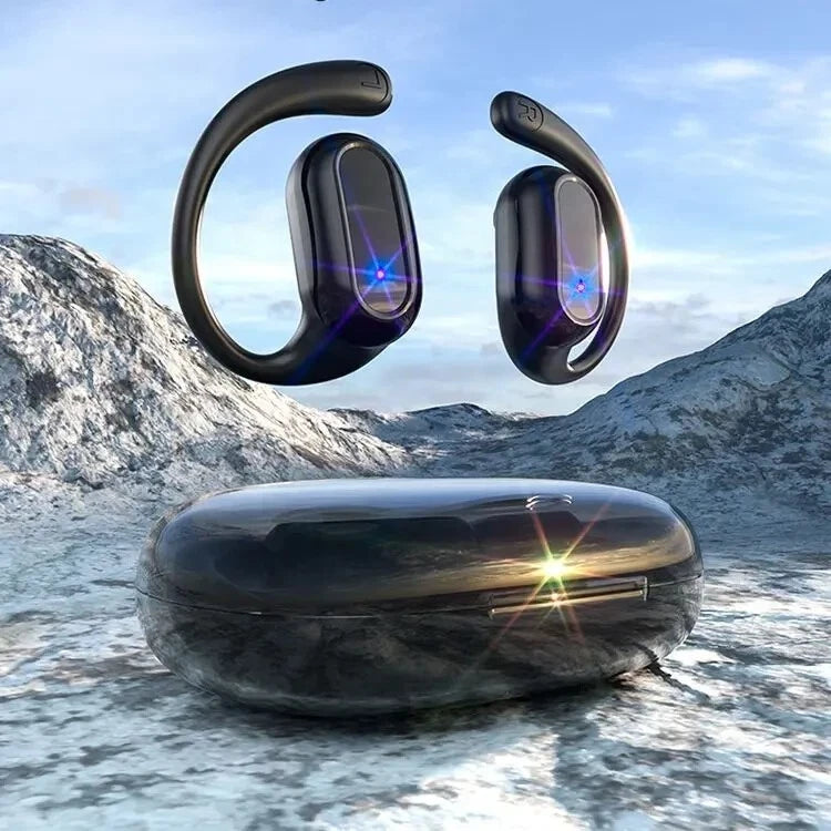 Open Ear Wireless Bluetooth Headphone 5.4 Earphones For Android & iPhone Earbuds