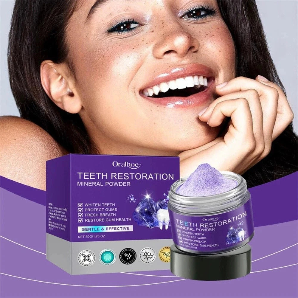 6-1X Teeth Restoration Mineral Powder, Effective in Strengthening Teeth and Gums
