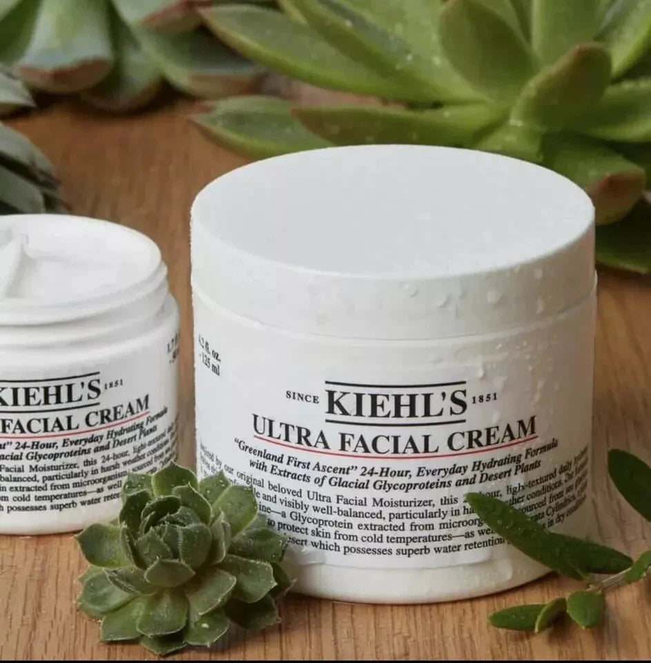 Kiehls Ultra Facial Cream Skincare Moisturiser Hydrating Deep Cleaning-125ml