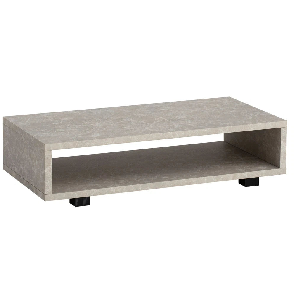 Coffee Table 100x50x25cm Beige