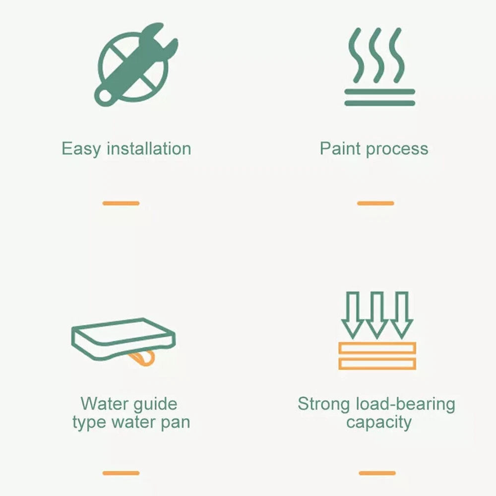 2 TIER KITCHEN SINK DISH DRAINER RACK WITH DRIP TRAY CUTLERY HOLDER PLATE RACK