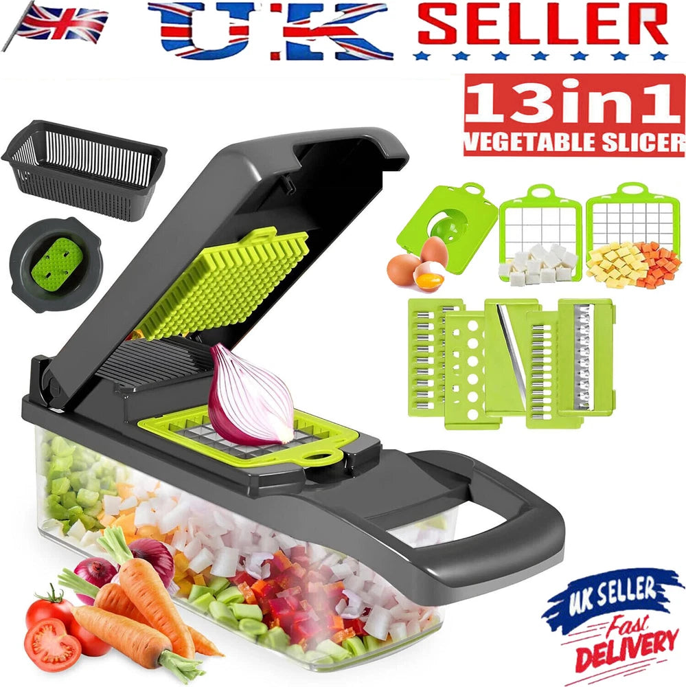 Vegetable Chopper,Food Choppers Onion Chopper Veggie Slicer Cutter Dicer Kitchen