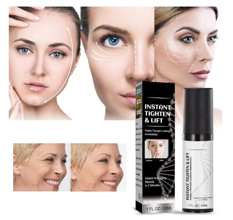 Instant Face Lift Cream, Face, Neck, Eye Tightening & Lifting Serum, Smooth