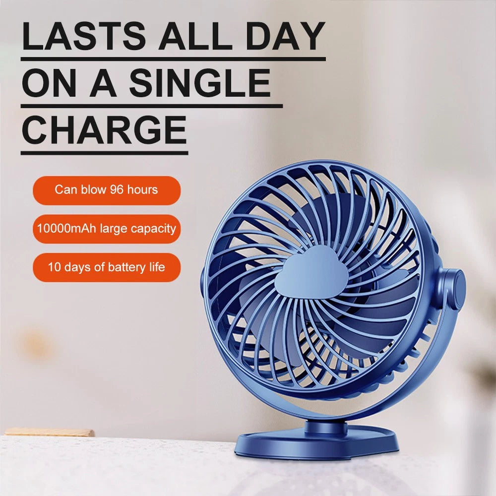 Neck Fan USB Portable Neck Fan Rechargeable Portable Cooler Neckband Bladeless~